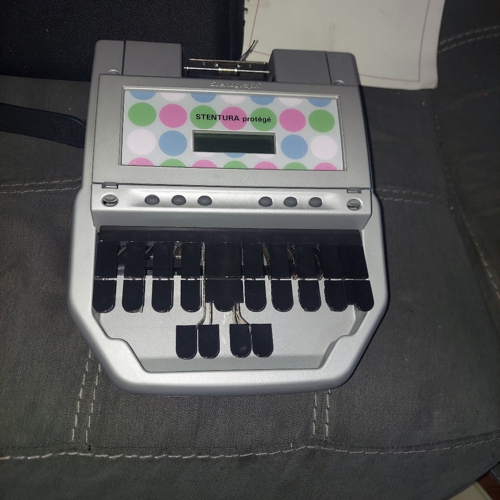 COPY - Stenographer stentura protégé writer..